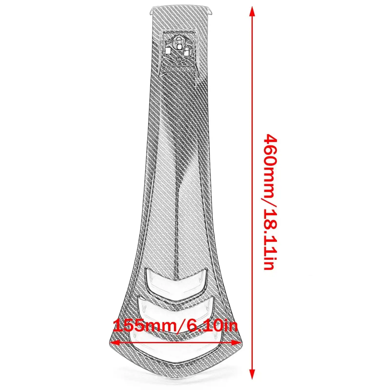 Крышка обтекателя передней части мотоцикла Прочная декоративная крышка