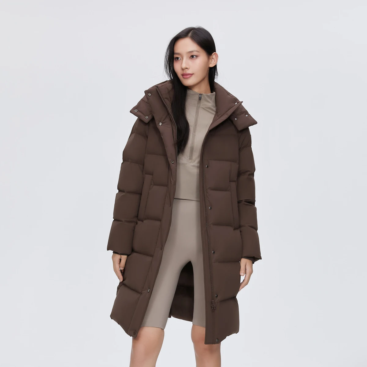 Женская зимняя куртка BOSIDENG на утином пуху