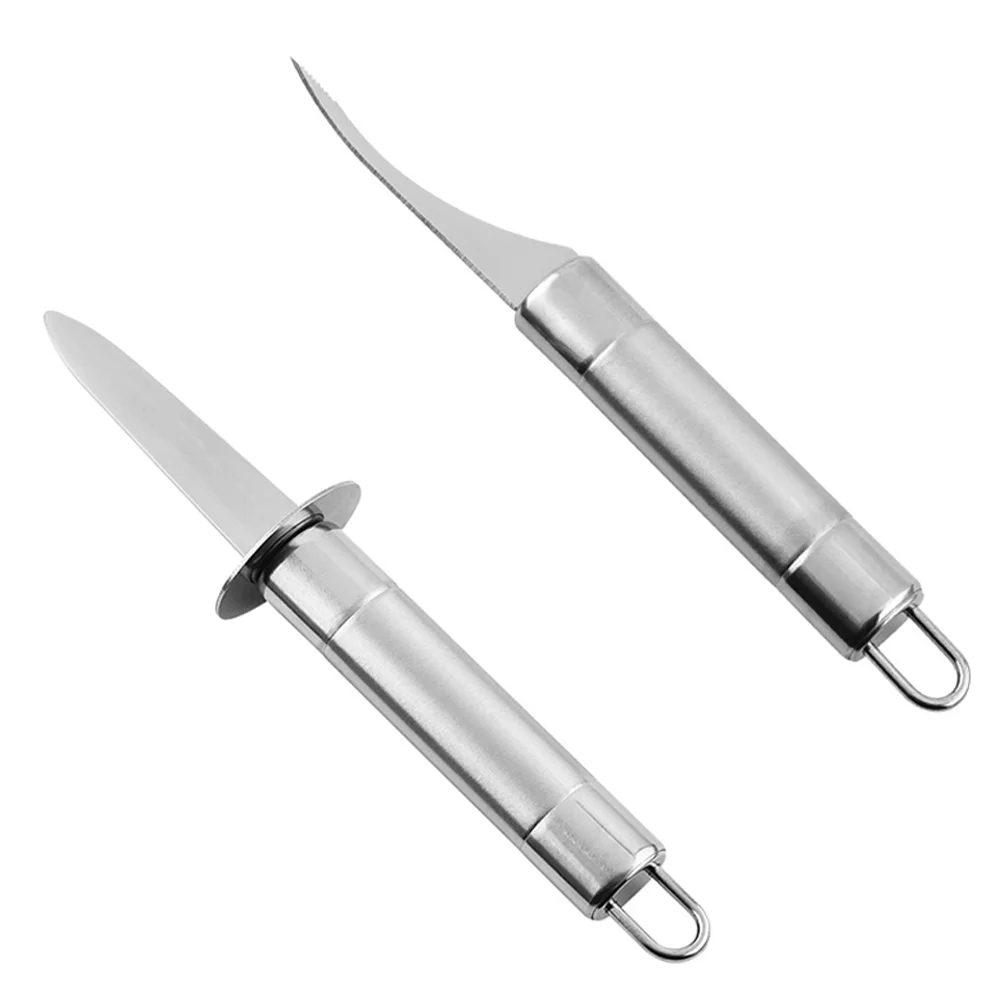 

2pcs Seafood Tools Ergonomic Handle Durable Restaurant Kitchen Seafood Shucker Shrimp Prawn Peeler