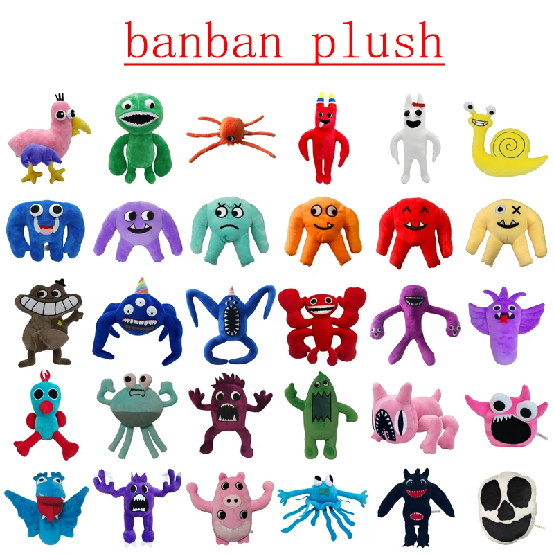 

Garten Of Banban Plush Game Animation Surrounding High-Quality Children's Birthday Gifts and Holiday Gifts Plush Toys