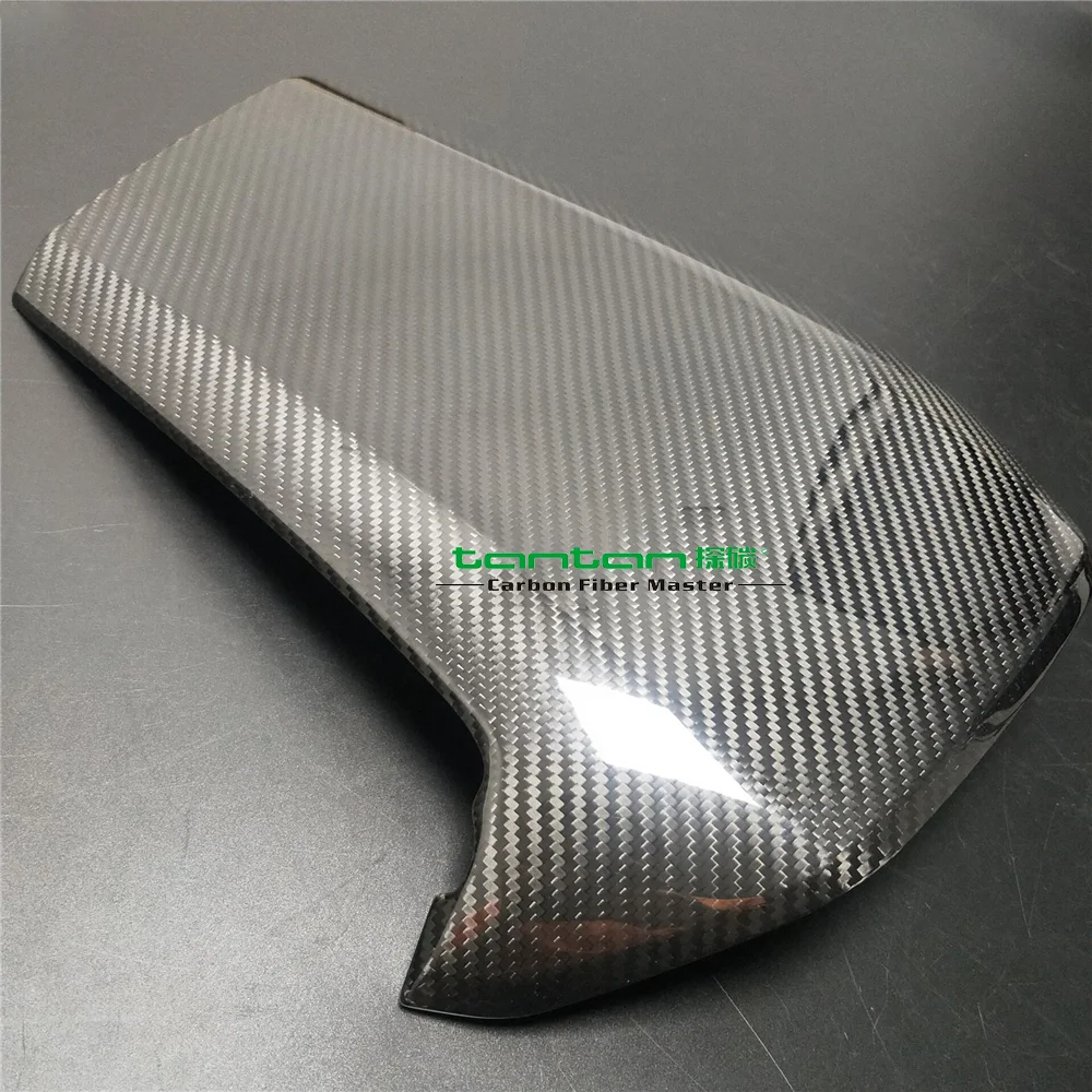 

Чехол из углеродного волокна для передней панели автомобиля, спидометра, приборной панели, отделка для MK X MK10, углеродное волокно