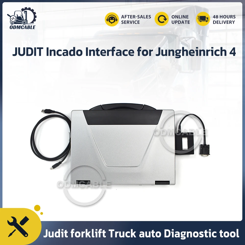 

JUDIT-4 Jungheinrich box Incado Forklift truck diagnostic tool + CF52 Toughbook Judit JETI Service (EN) Judit JETI ET