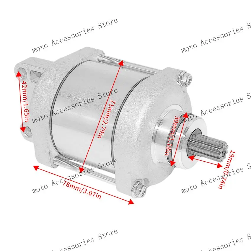 

Motorcycle Electric Starter Motor For GasGas EX450 EX450F MC450 MC450F Troy Lee Designs RX450 RX450F Replica 79440001000 Moto