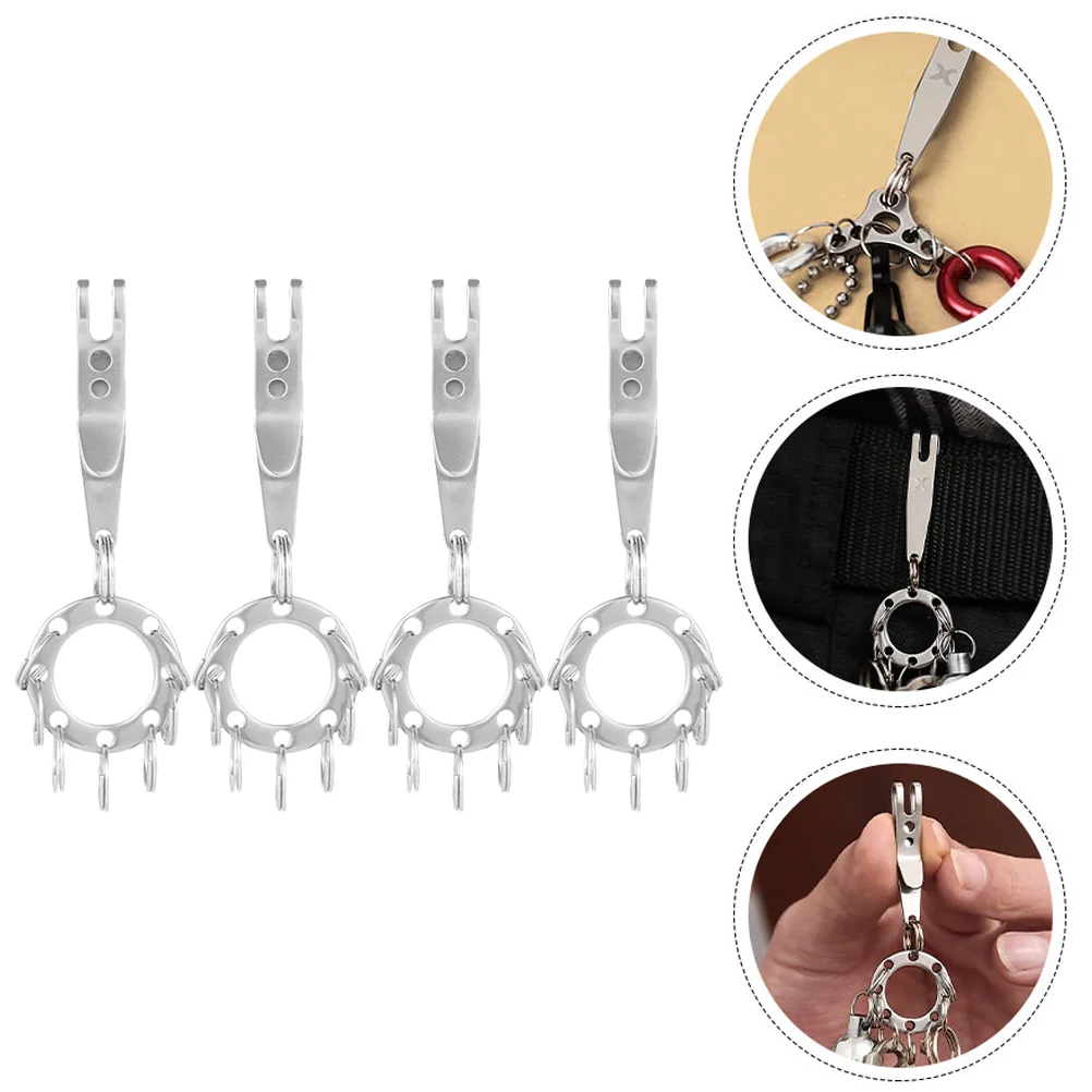

Clip Lobster Key Pocket Clasp Belt Keychain Claw Snap Swivel Hanging Clasps Hooks Pendant Trigger Fastening Hook Outdoor Buckle