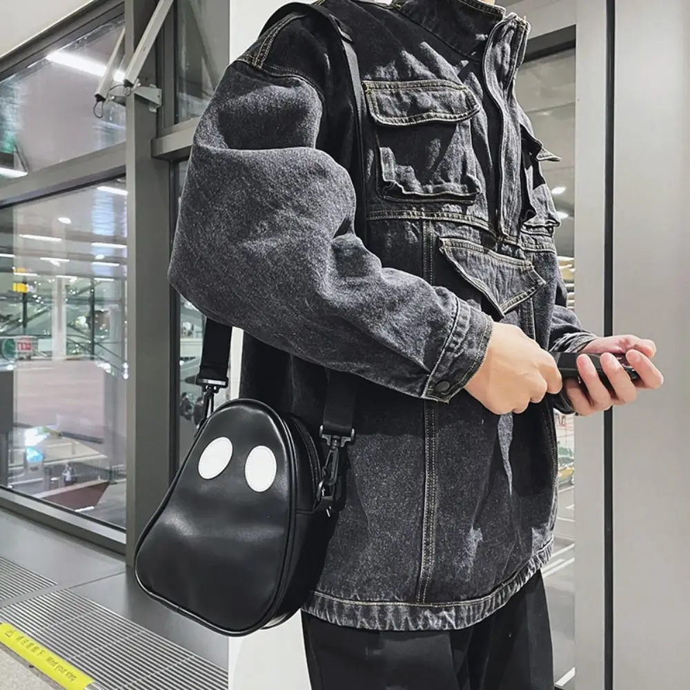 

PU Soft Unisex Personality Shoulder Bags Cute Bag Ghost Bag Small Capacity