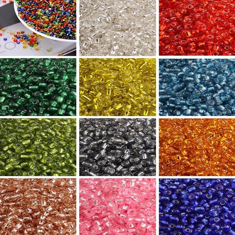 

2mm 3mm Colorful Czech Glass Beads DIY Necklace Bracelet Kids Jewelry Accessories