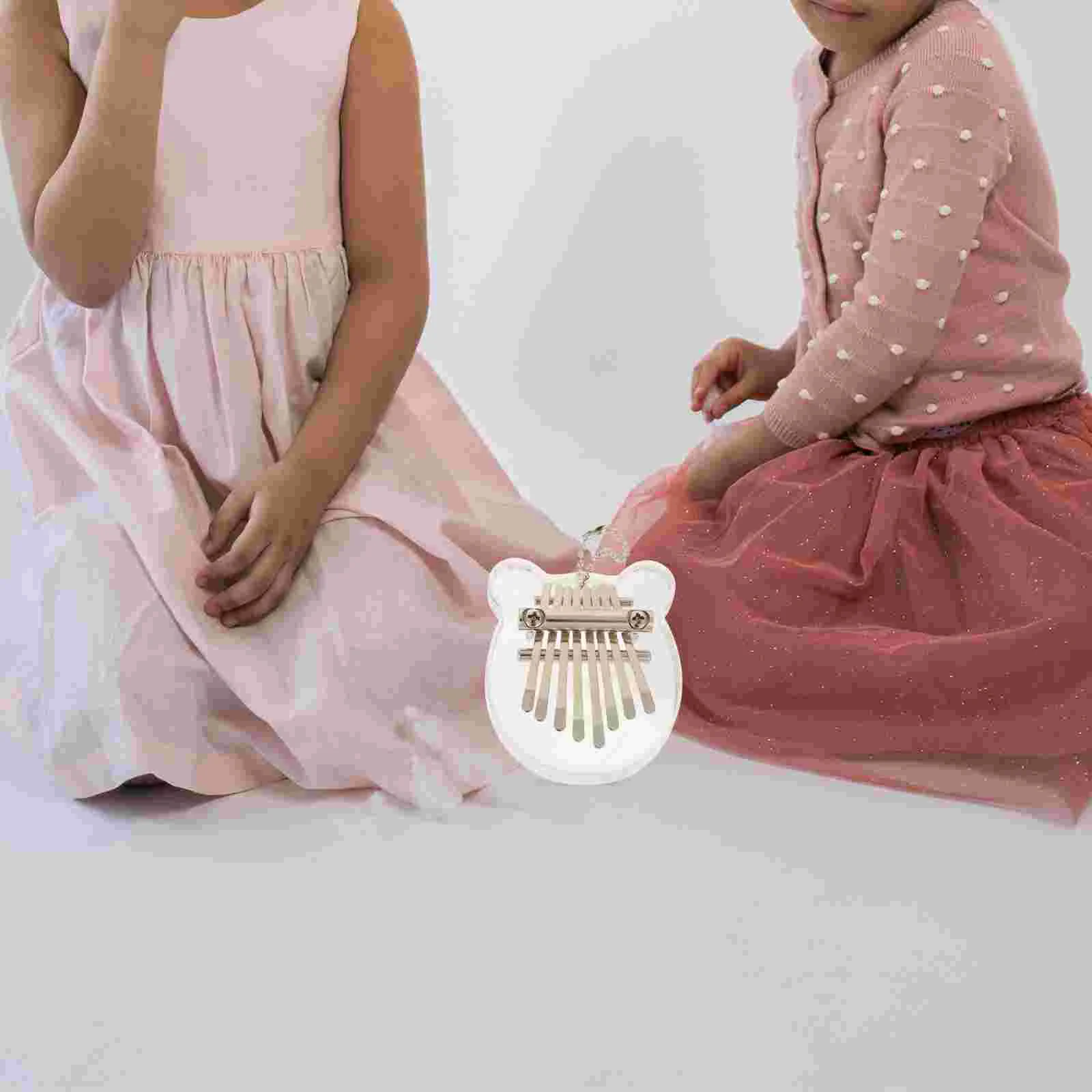 

Limba Thumb Musical Instrument Supply 8-Key Finger Piano Small Manual Home Kalimba 8-tone Beginners Child Portable