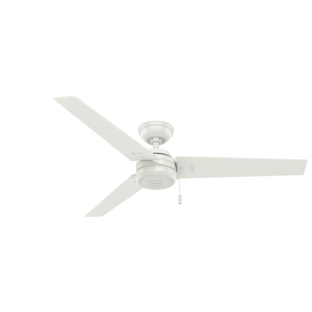 

Hunter 52" Cassius Fresh White Ceiling Fan with Pull Chain ceiling fans ceiling fan blades