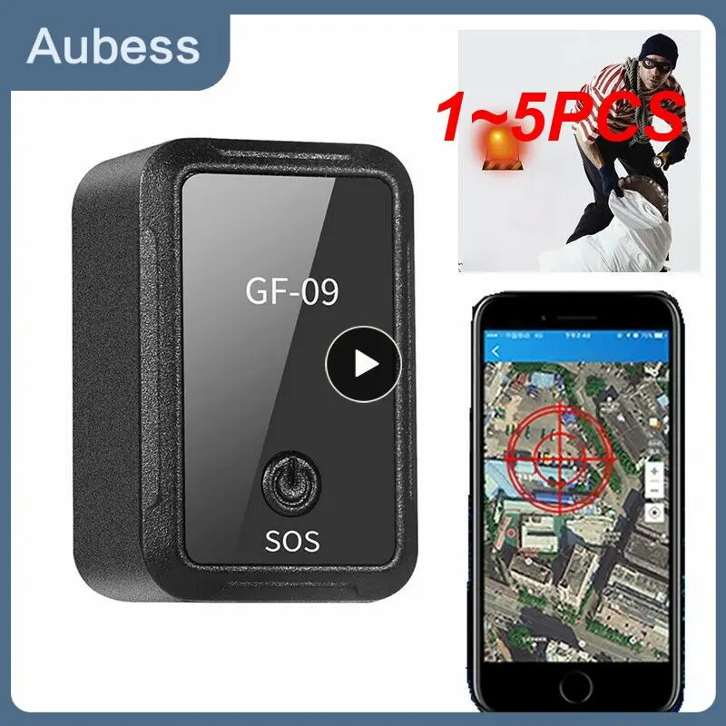 

1~5PCS GPS Tracker Portable Car Anti-loss Tracker Magnetic Alarm Locator Vehicle Positioner Real Time Tracking APP GPS