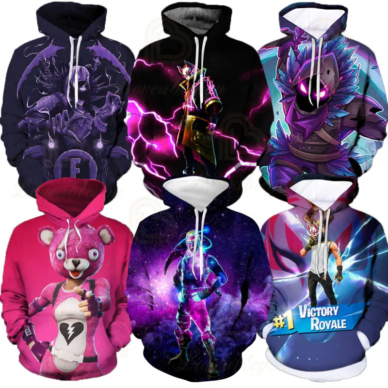 

Fortnite Victory Hero Child Kids Hoodie Sweatshirt Battle Royale 3d Girls Harajuku Long Sleeve Streetwear Coat Boys Clothes