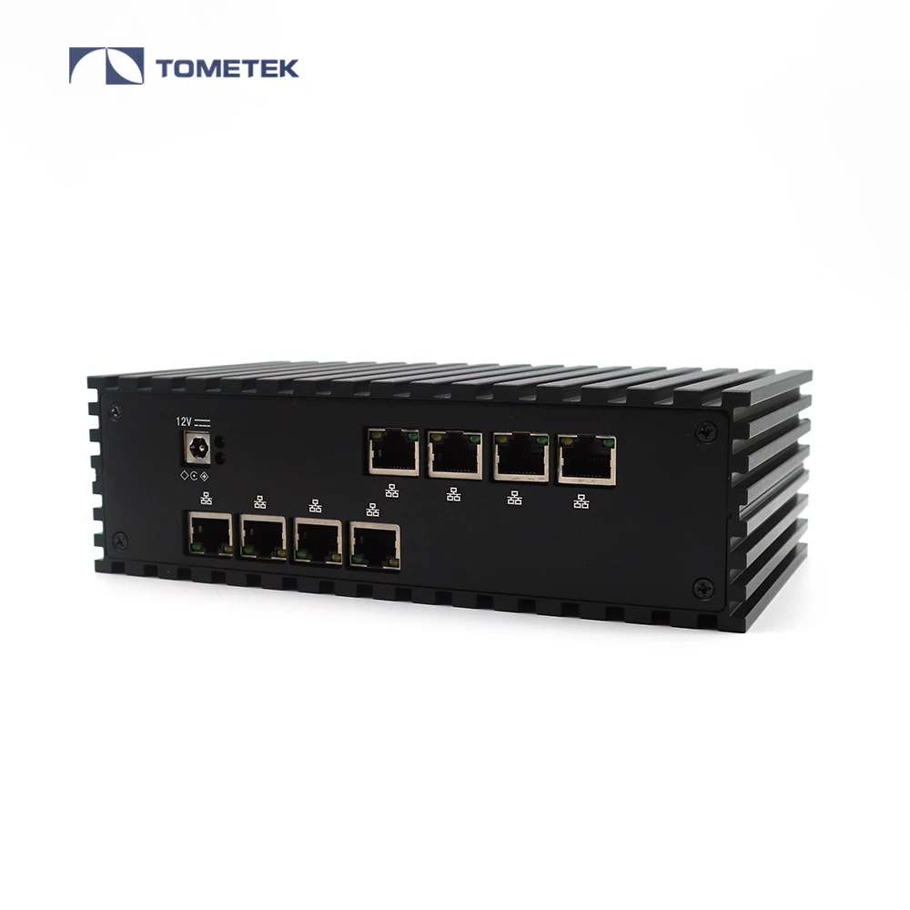 

Беспроводной сетевой межсетевой маршрутизатор X86 с 8 портами ethernet