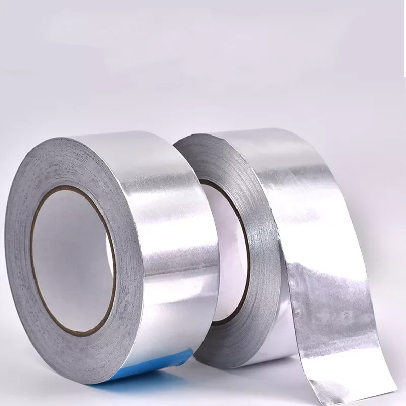 

High Temperature Resistant Smoke Exhaust Pipe Sealing Kitchen Cauldron Leak Proof Sunscreen Heat Insulation Aluminum Foil Tape