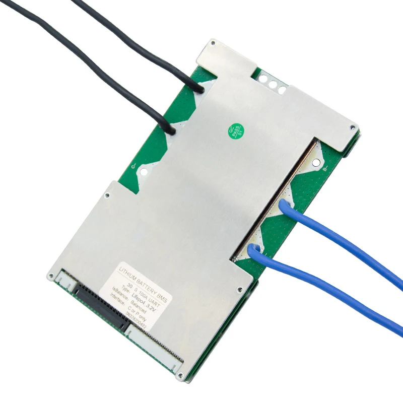 

30S 3.2V 96v 100A LifepO4 UART BT bms battery protection circuit board