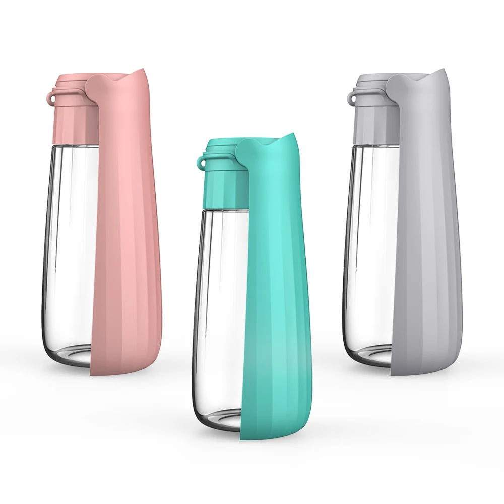 Portable Dog Water Bottle Dispenser for Small Large Dogs Foldable Puppy Outdoor Hiking Drinking Bowl French Bulldog Pet Supplies