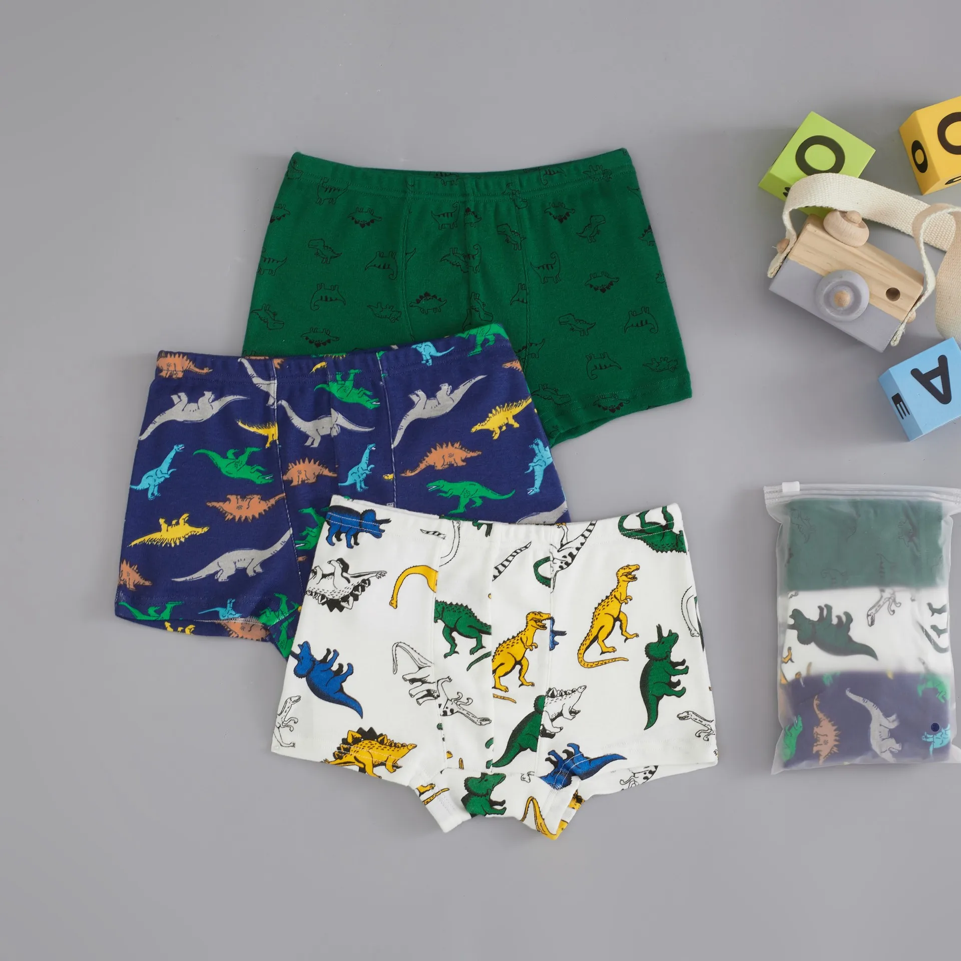 

3Pcs/Lot Children Underwear Cotton Panties For Boys Cartoon Children Triangle Briefs Breathable Kids Briefs Boys Knickers