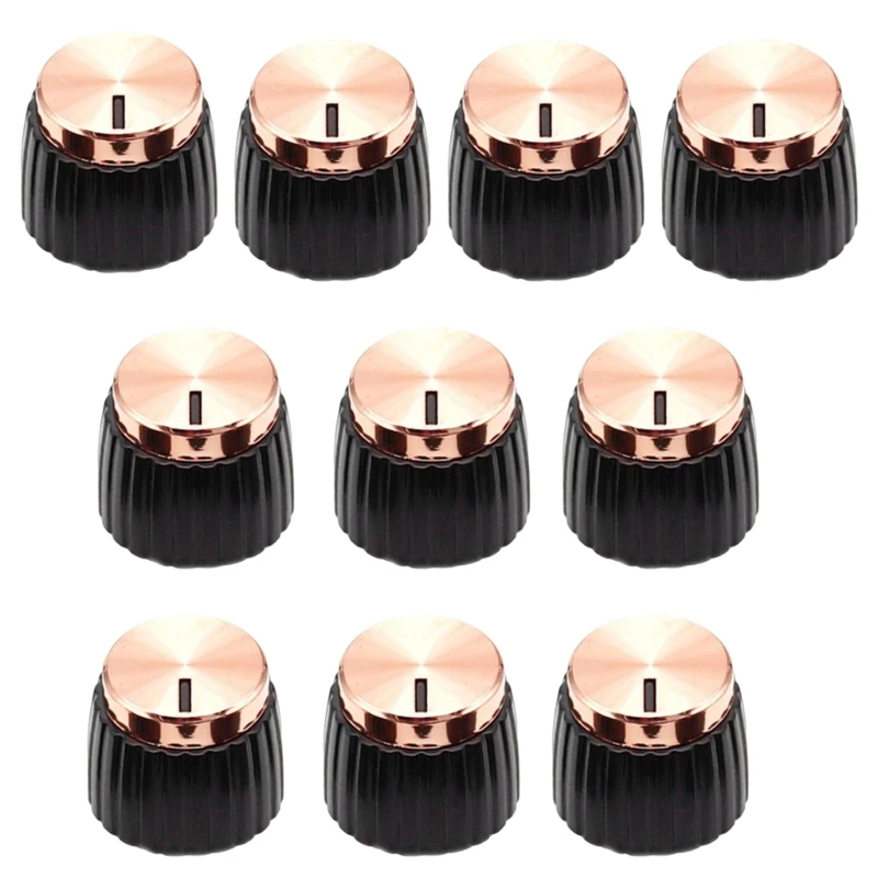 

DXAB Guitar AMP Amplifier Push on fit Knobs Cap Perfect for Studio,or Home Use