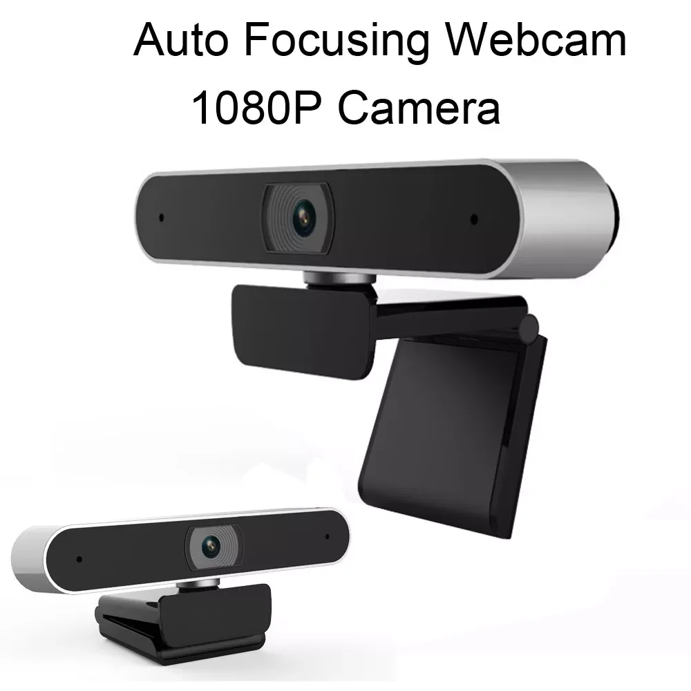 

Full HD Webcam 1080P Auto Focus USB Telecamera PC Camera Video Meeting Web Cam with Microphone For Computer Kamera Internetowa