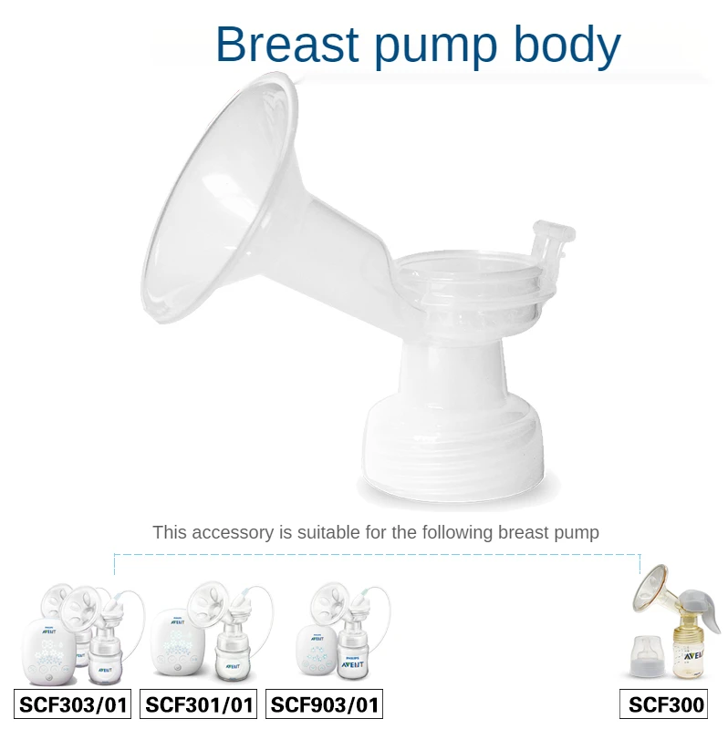 

Manual Electric Breast Pump SCF301 Accessories Feeding Wide Diameter Casing Tee Main body for Philips Avent Nipple Sucker