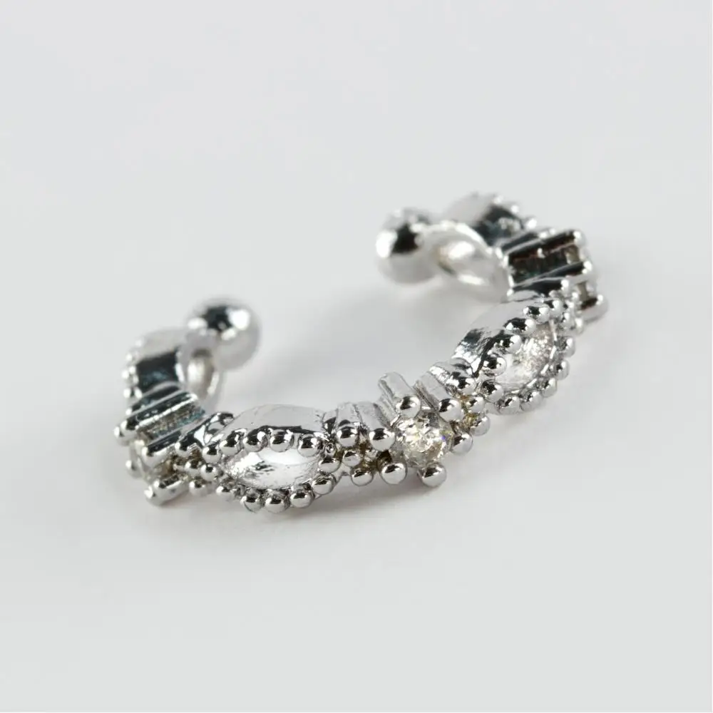 

Zircon stone cartilage earrings