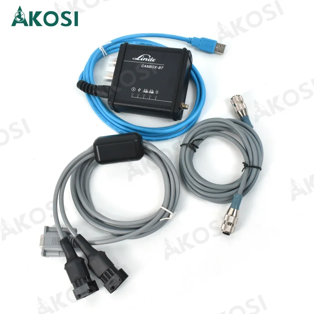 Диагностический инструмент вилочного погрузчика V2024 Для linde Canbox адаптер BT