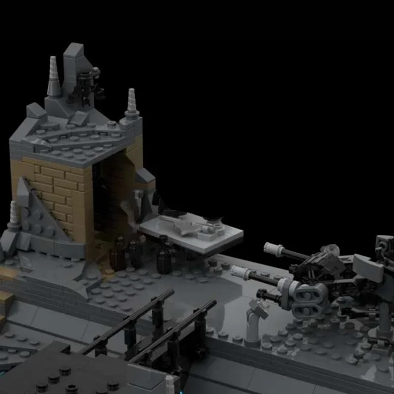 Hero Movie YcMoc Строительные блоки Batcave Диорама Игровой набор Модель Технология