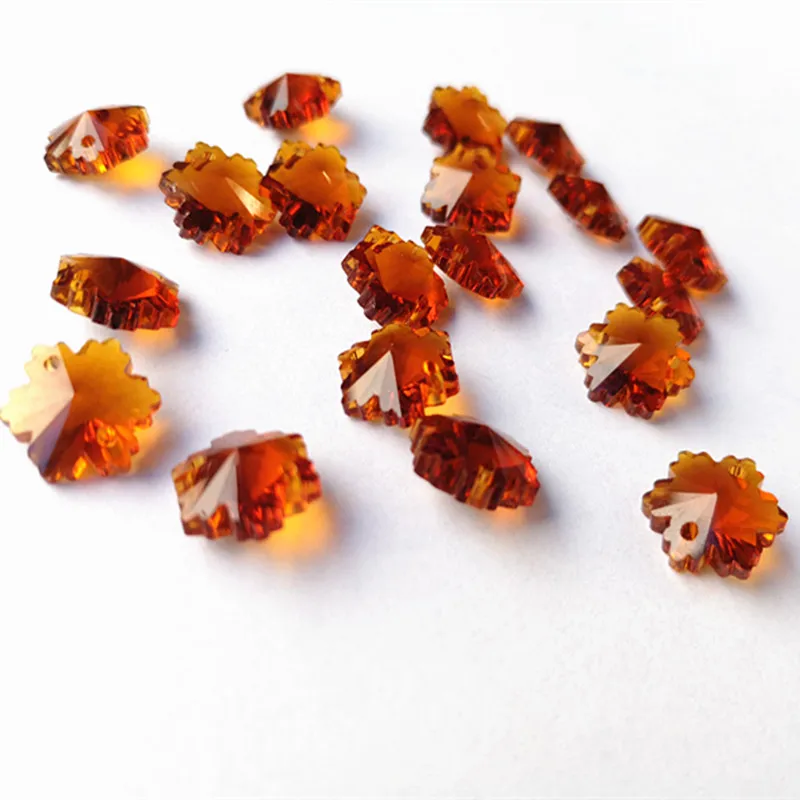 

Хрустальные бусины TZ янтарные 14 мм 200 шт.