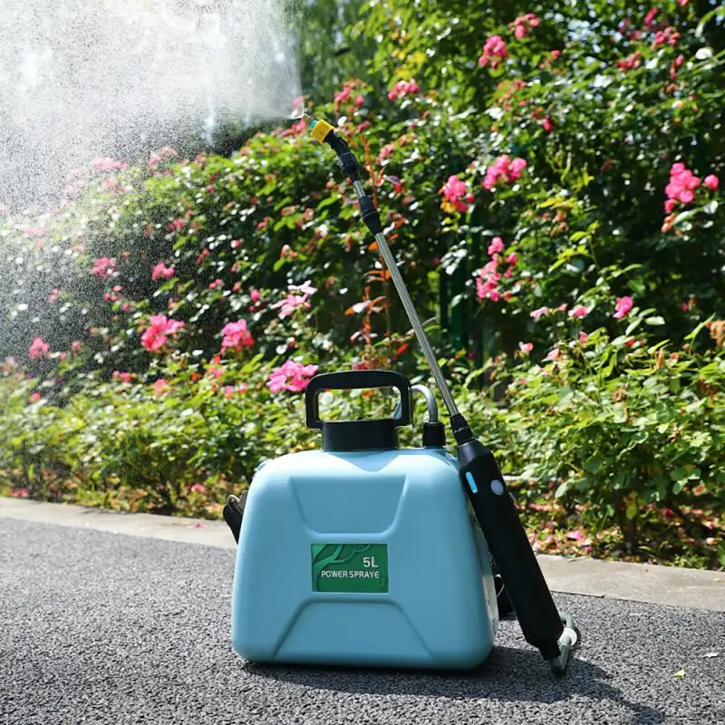

1pcs 5L Electric Sprayer 2400mAh Rechargeable Lithium Battery Garden Sprayer Smart Agricultural Disinfection Pesticide Dispenser