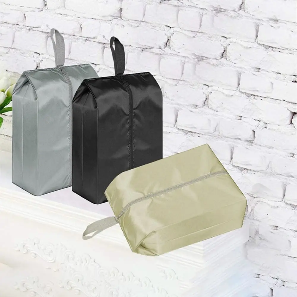 

Travel Shoes Storage Bag Organizer Portable Sturdy Zipper Waterproof Nylon Shoes Case Multi-purpose Dustproof