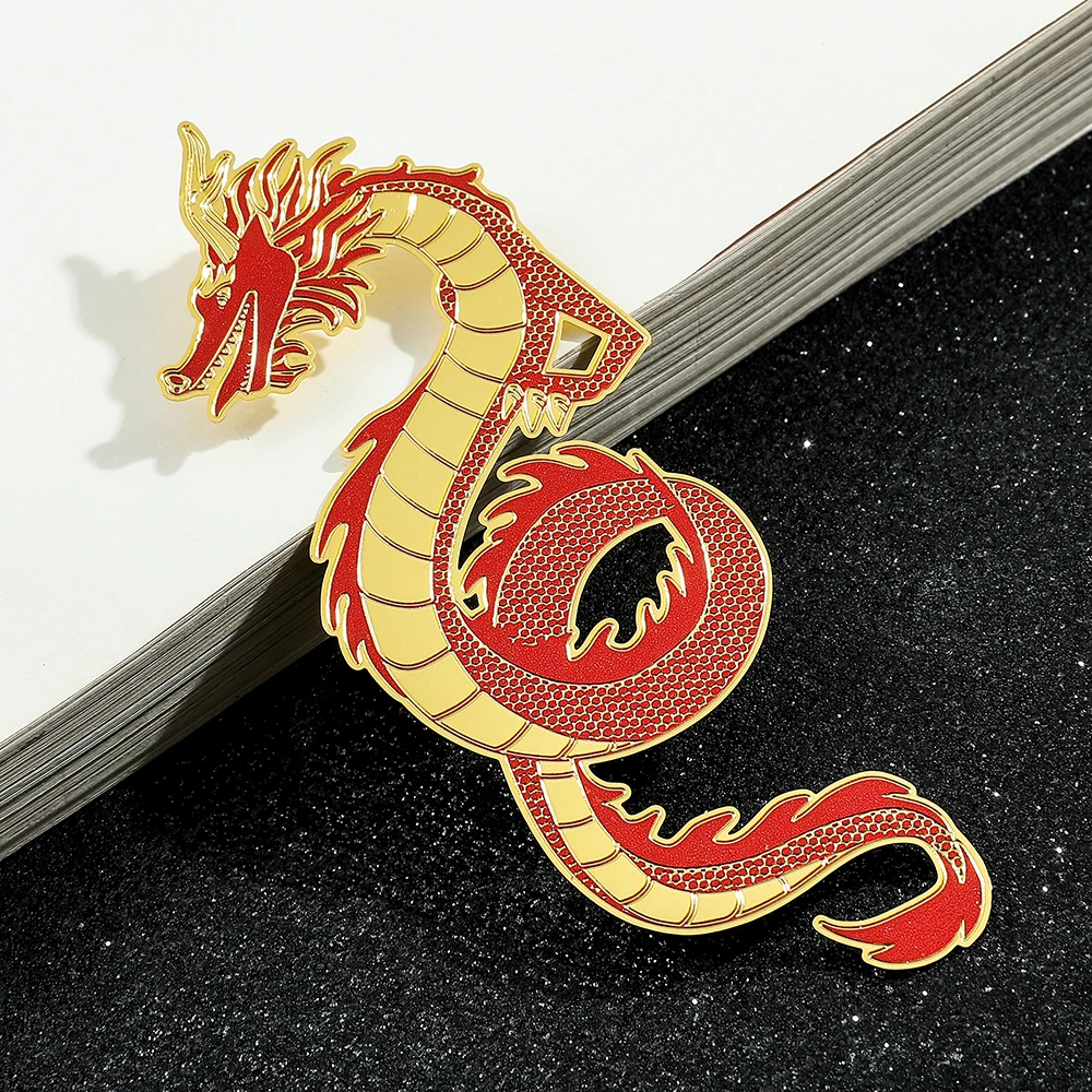 Металлические закладки в виде дракона классные для любителей книг аксессуары