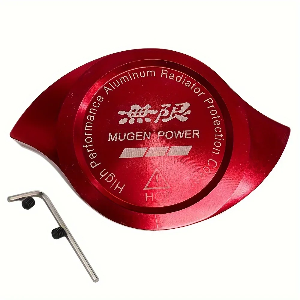 Модификация автомобиля, крышка резервуара для воды из алюминиевого сплава, украшение, крышка радиатора, защитная крышка с несколькими вариантами цвета