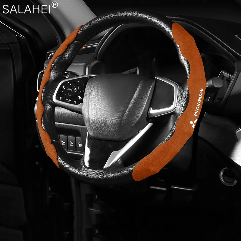 1 пара Противоскользящий автомобильный защитный чехол на руль для Mitsubishi Outlander ASX
