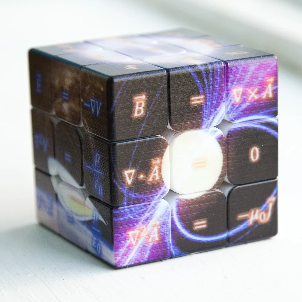 

3x3x3 Mathematics Electromagnetism Rubik's Cube 3x3 Professional Speed Puzzle Magic Cubes Fidget Toys