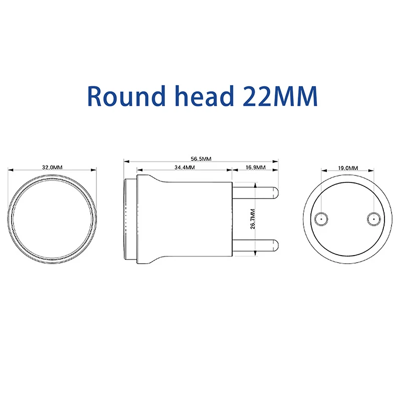 Измеритель напряжения переменного тока 50-500 В штепсельная вилка европейского