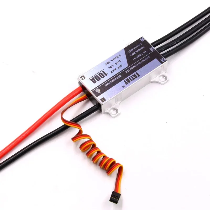 

Manned Ship Unmanned Ship Metal Casing Waterproof Electrical Adjustment 100a 6S 24V Brushless Motor Drive
