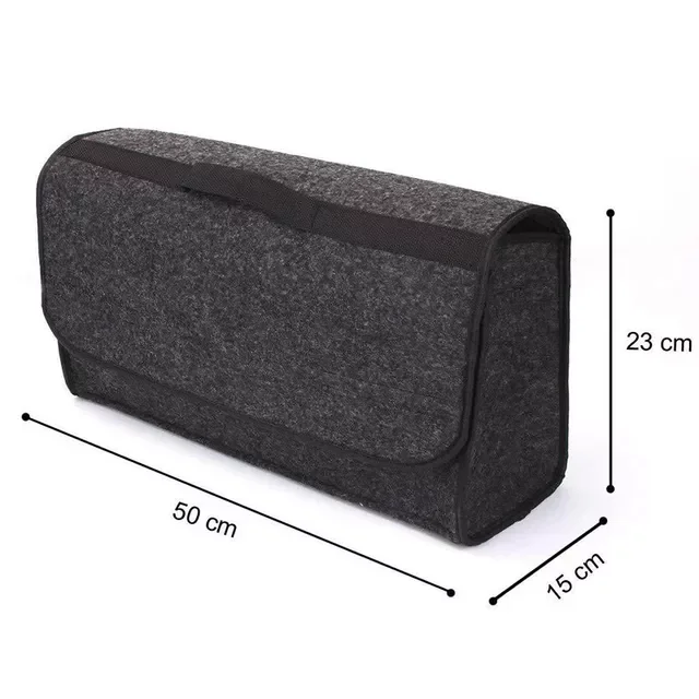 

Car Organizer Bag Car Trunk Organizer Car Seat Organizer Woolen Felt Stowing Tidying Large Container Waterproof Storage Bag