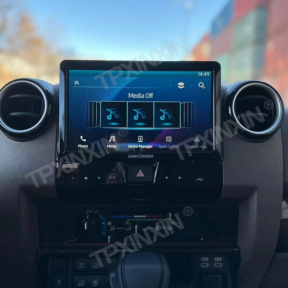 Автомагнитола с Android-экраном Автомобильная мультимедиа-система для Toyota LandCruiser LC70