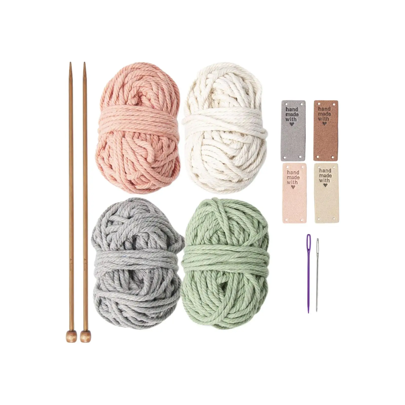 

Crochet Kit for Beginners Fashion Handmade for Starter Children Needlework