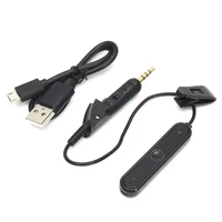 2022bluetooth cable for qc15 earphones headphones bluetooth adapter receiver connection cable built in mic with volume control20