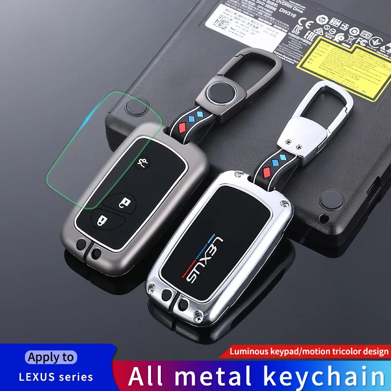 Car Key Cover For Lexus CT200H GX400 GX460 IS250 IS300C RX270 ES240 ES350 LS460 GS300 450h 460h Shell Case Interior Accessories |