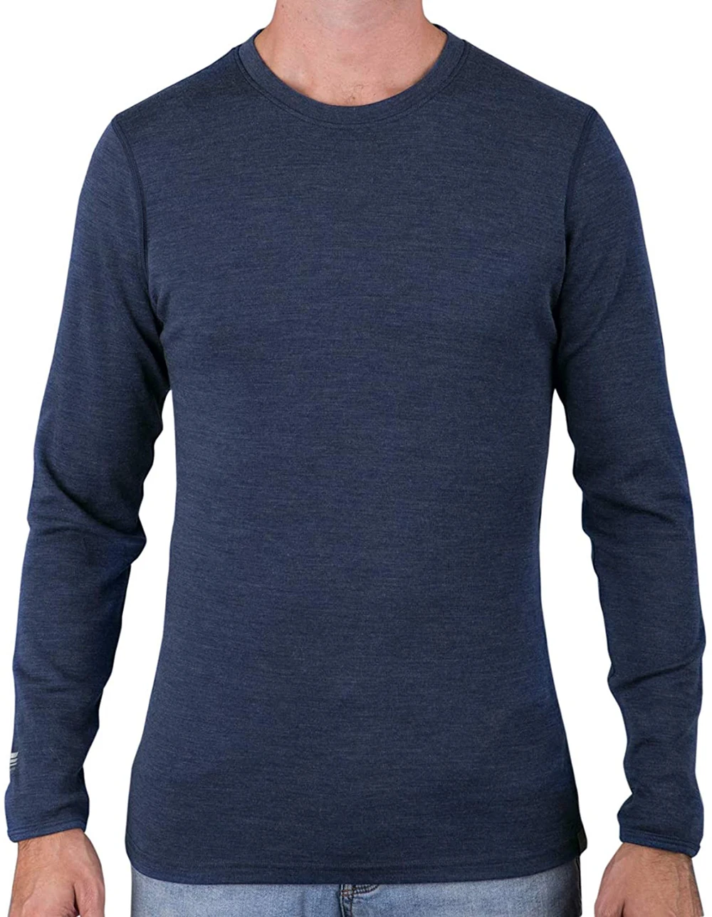 

Sleeve Long T-shirt Midweight Base Wool Everyday Layer Thermal Mens Baselayer Thermal Wool Merino Top 100% Merino Shirts