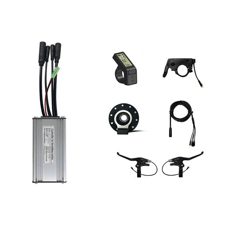 

Новый комплект контроллера синусоидальной волны для электрического велосипеда, дисплей, контроллер синусоидальной волны LCD4, 36/48 В, 15 А