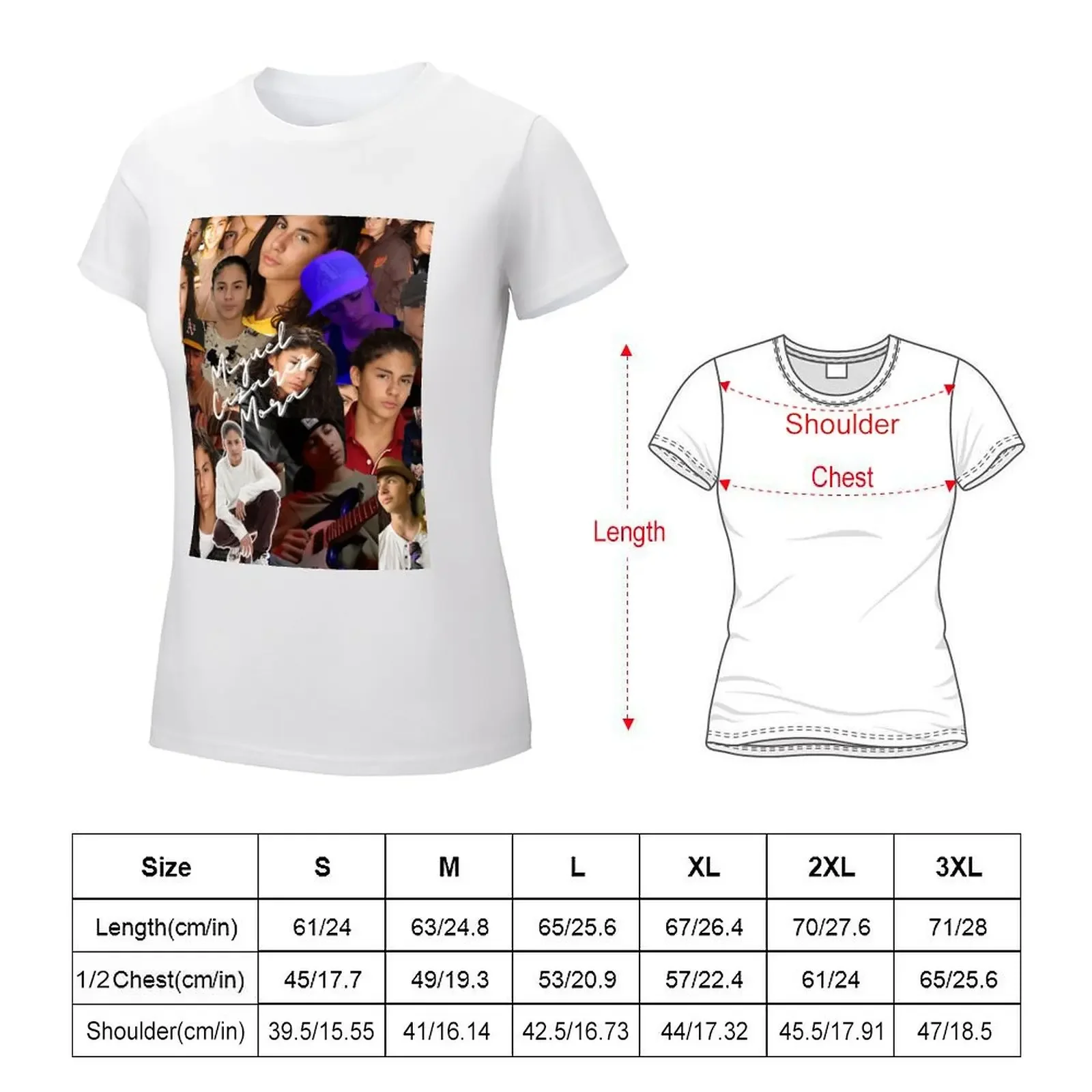 Бесшовный коллаж с надписью Мигеля казареза Мора-2 футболки женские топы летние