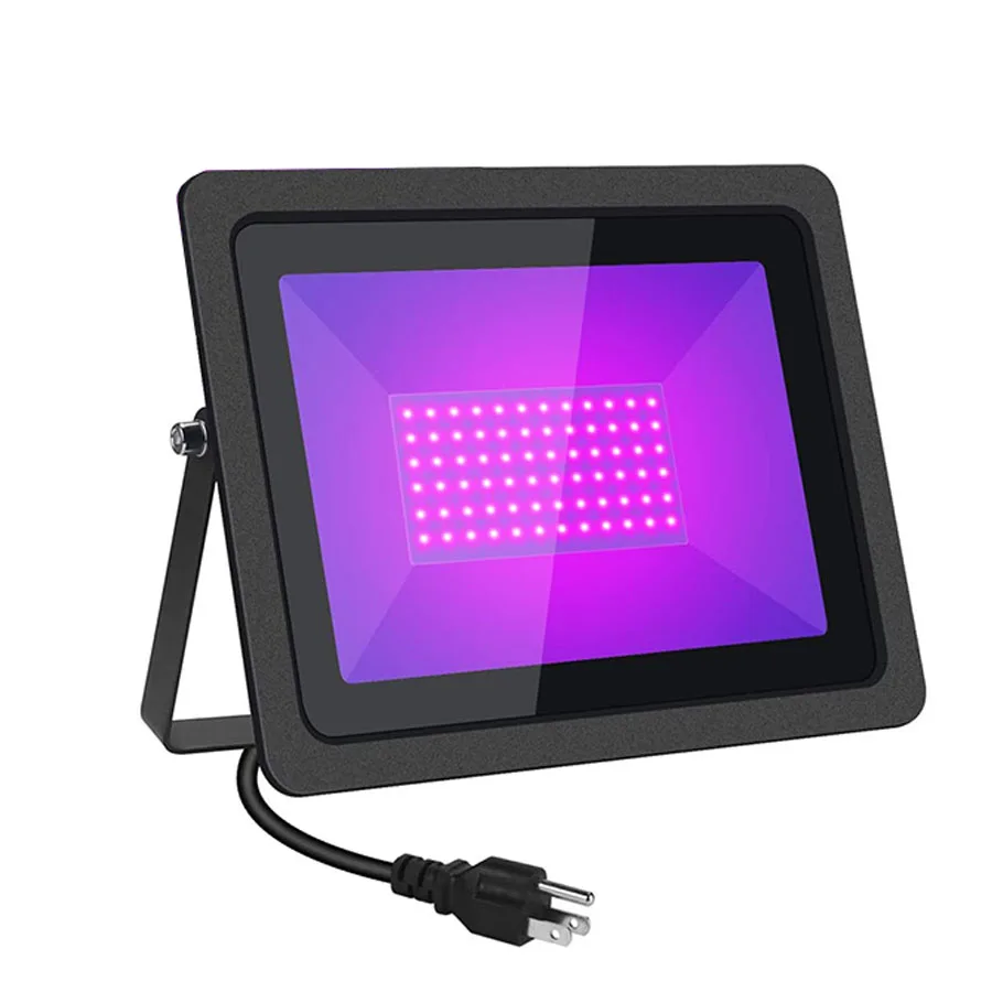 

10W 30W 50W 100W Outdoor UV Black Light IP66 Waterproof Ultra Violet UV Flood Light for Disco Dance Party Stage Aquarium Decor