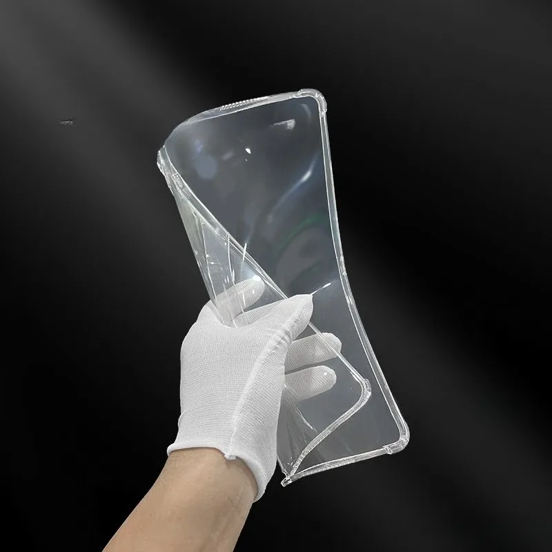 Фото Чехол для Funda Redmi Pad 2 Pro 12,1 дюйма Xiaomi PocoPad/Redmi Pad Pro12.1, прозрачная задняя крышка из ТПУ для планшета с 4 противоударными подушками №3