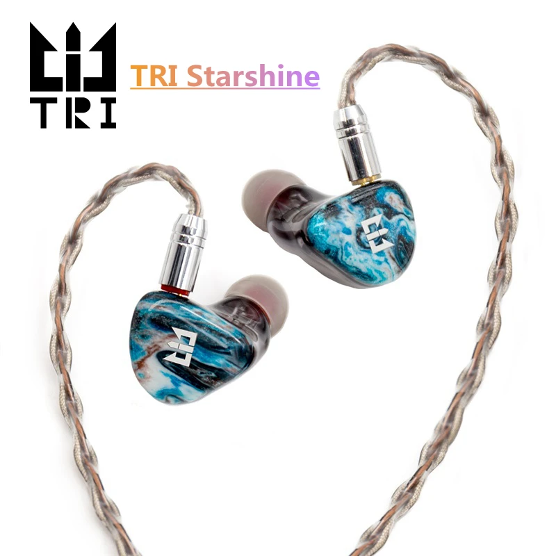 

TRI Starshine 2EST+2BA HIFI Wired Earphone In Ear Monitor Gaming Headphone Earbuds Headset TRI Meteor Starsea Starlight IEMs TK2