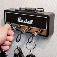 jcm800 music key storage jack rack key holder guitar wall keychain holder vintage amplifier home decoration dropshipping
