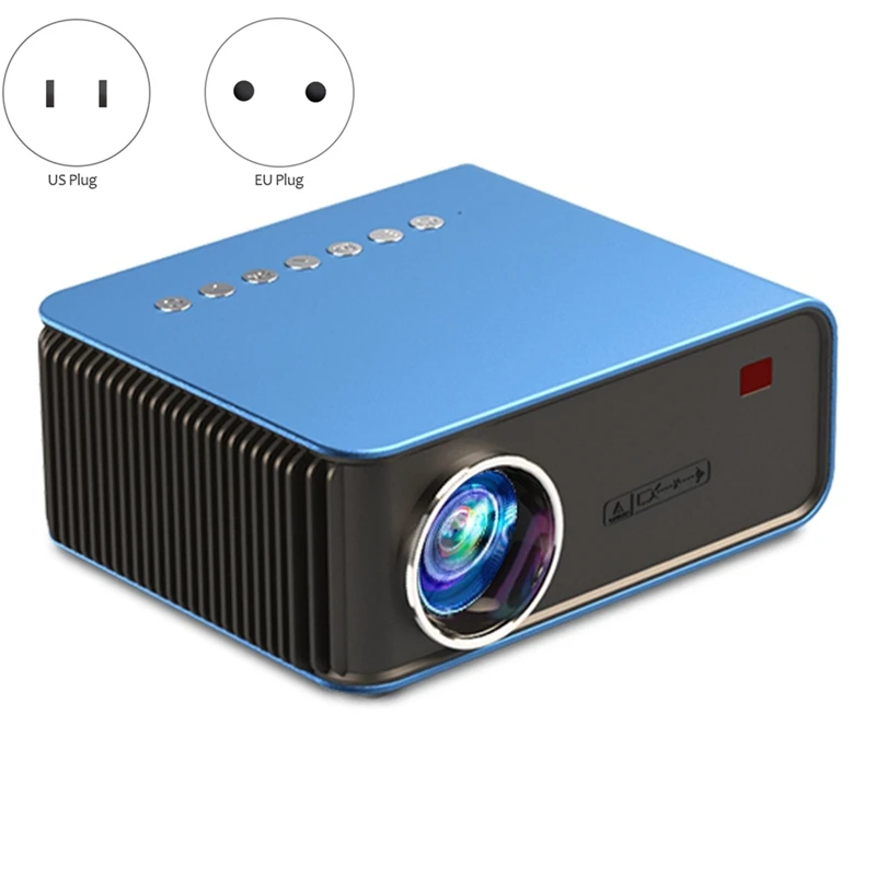 

T4 Mini Projector for Home Supports 1080P TV Full HD Portable Theater Media Player for TV Stick PS4