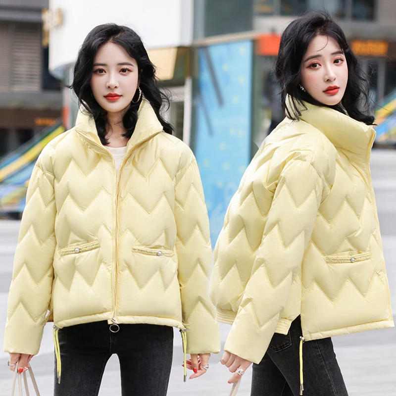 Women's Winter Jacket Coats Thick Down Cotton Padded Overcoat Female Fashion Waterproof Snow Parka Woman Windbreaker Jackets