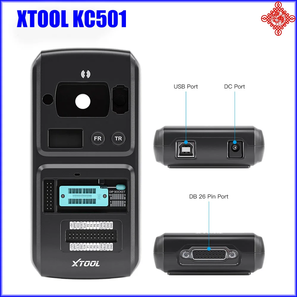 

XTOOL KC501 Professional Chip and Key Programmer Write MCU/EEPROM OBD2 Car Diagnostic Tool ECU Reader Works With X100 PAD3/A80
