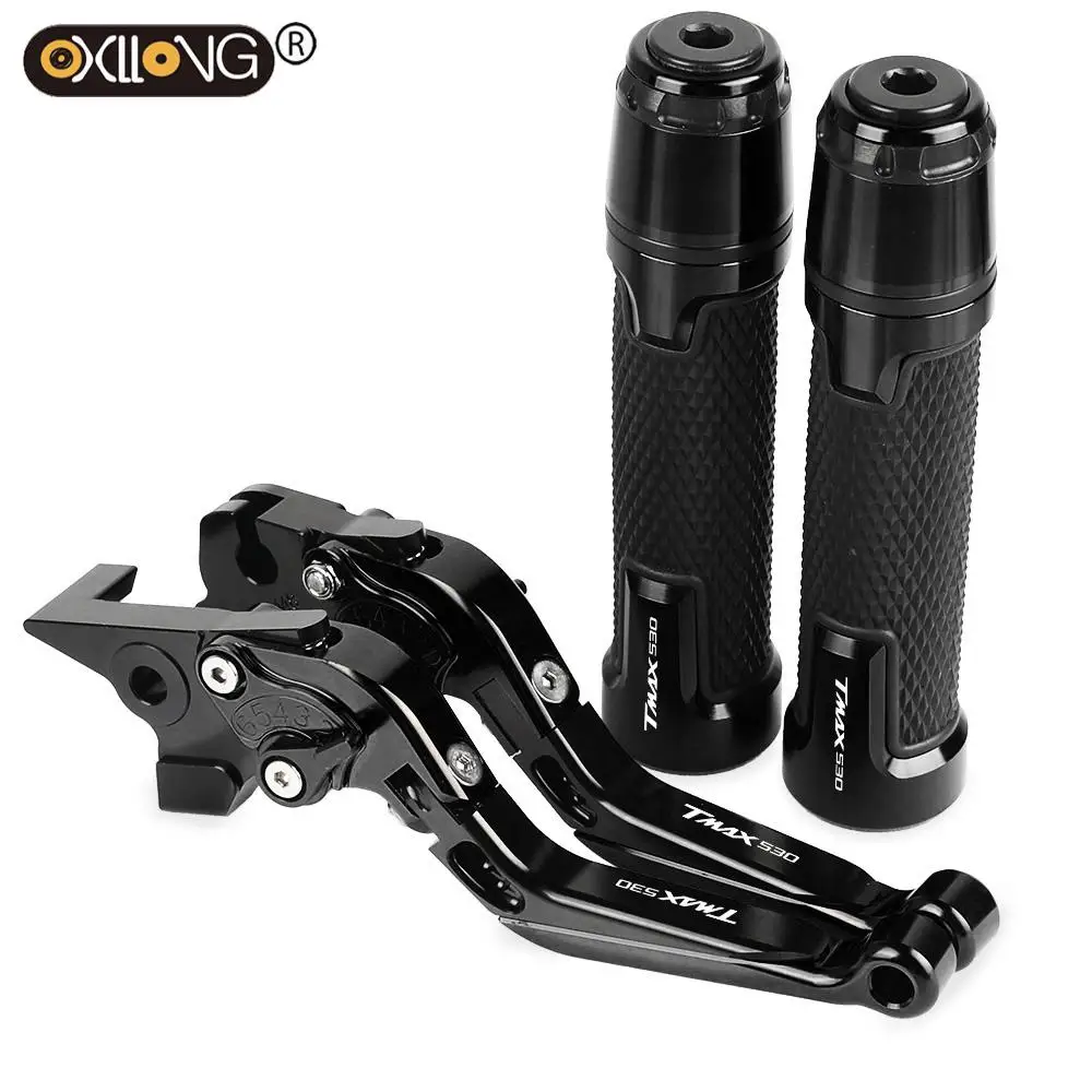 

Motorcycle Brakes Tie Rod Brake Clutch Levers Handlebar Hand Grips ends FOR YAMAHA TMAX530 2001 2002 2003 2004 2005 2006 2007